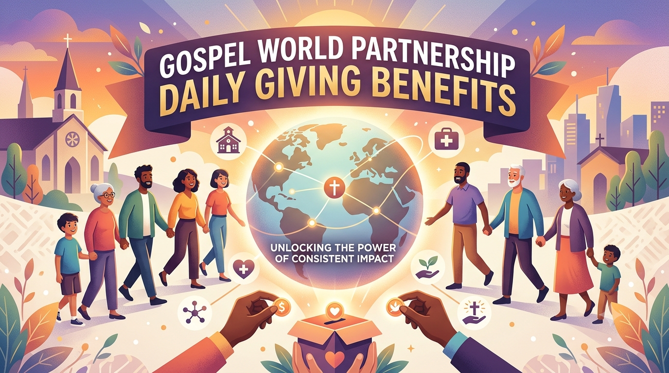 Gospel World Partnership Daily Giving Benefits